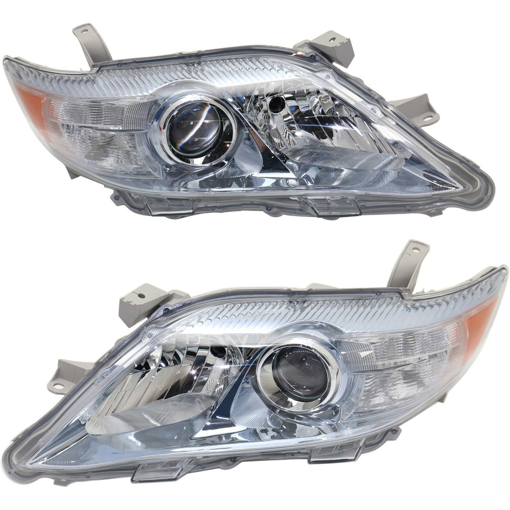 2010-2011 Toyota Camry Headlights - Left & Right (8113033710)