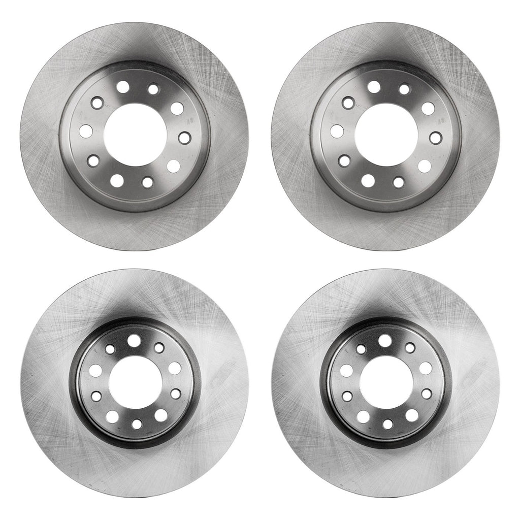 2013-2016 Dodge Dart Brake Rotors - Front & Rear (43184)