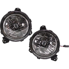 Load image into Gallery viewer, 2021-2024 Jeep Gladiator &amp; Wrangler Headlights - Halogen, Driver &amp; Passenger Side, w/ Bulbs (55112872AG)