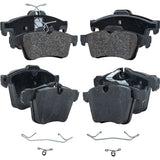 Front and Rear NAO Brake Pad Set For 2006-2009 Jaguar Super V8 2014 Jaguar XFR