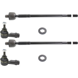 2001-2009 Hyundai & Kia Tie Rod End Front Left and Right Inner and Outer