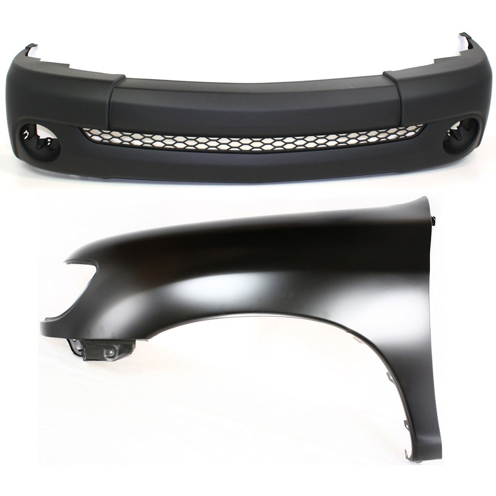 2003 Toyota Tundra Bumper Cover - Front (521190C050)