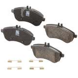 Front NAO Brake Pad Set For 2008-2012 Mercedes Benz C300 AWD 295mm Front Disc
