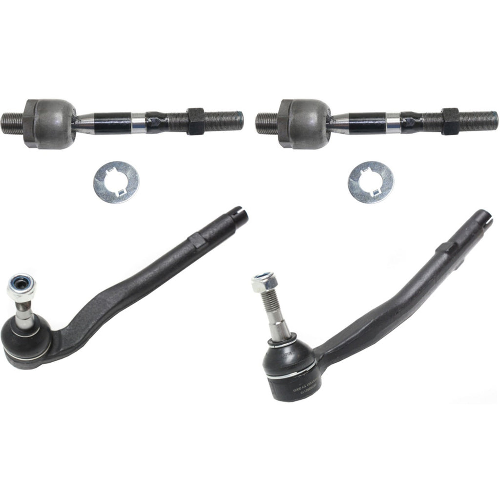 1997-2003 BMW 525i, 528i & 530i Tie Rod End Front Left and Right Side Inner and Outer