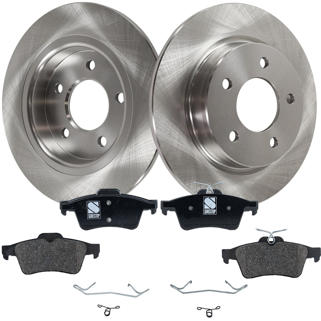 2004-2013 Mazda 3 Brake Rotor - Rear (31366)