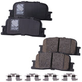 Rear Ceramic Brake Pad Set For 2002-2006 Toyota Camry w/ Rear Disc Made in Japan
