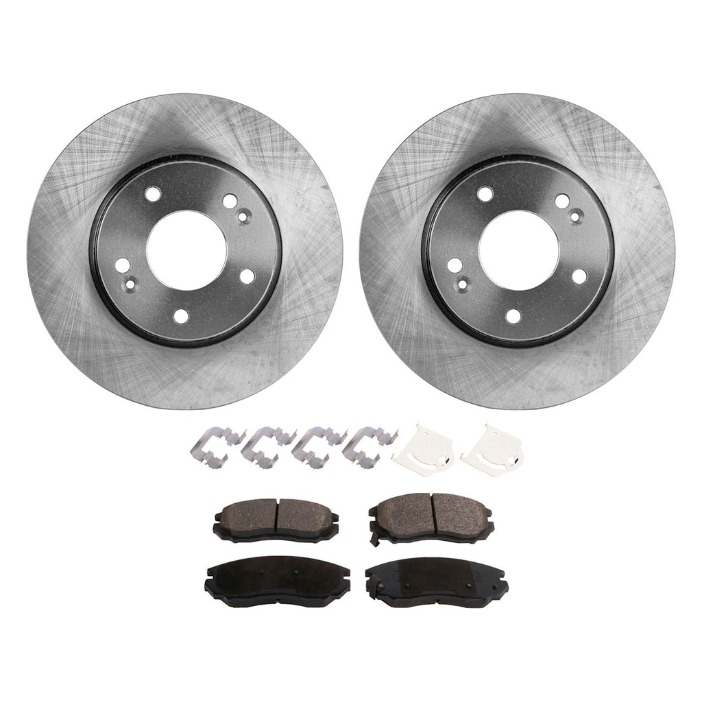 2006-2008 Hyundai Tiburon Brake Rotor - Front (517122C000)