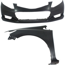 Load image into Gallery viewer, 2012-2013 Honda Civic Bumper Cover - Front, CAPA Certified, Coupe (04711TS8A90ZZ)