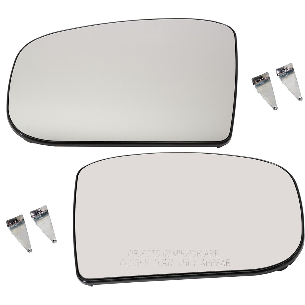 Kool Vue 2000-2002 Mercedes-Benz Mirror Glasses - Driver & Passenger Side, Heated (2208101221)