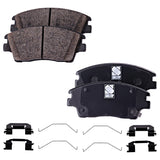 Front Brake Pad For 2017-22 Kia Sportage 17-20 Hyundai Elantra 305mm Front Disc