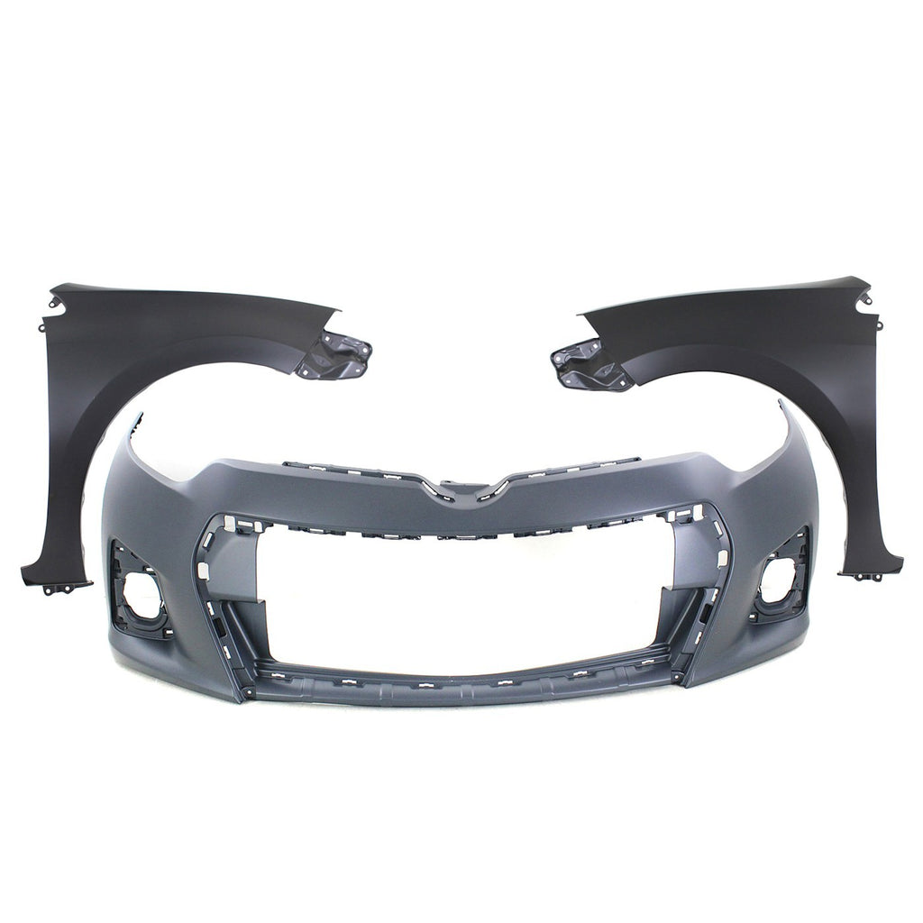 2014-2016 Toyota Corolla Bumper Cover - Front, Sedan (5211903906)