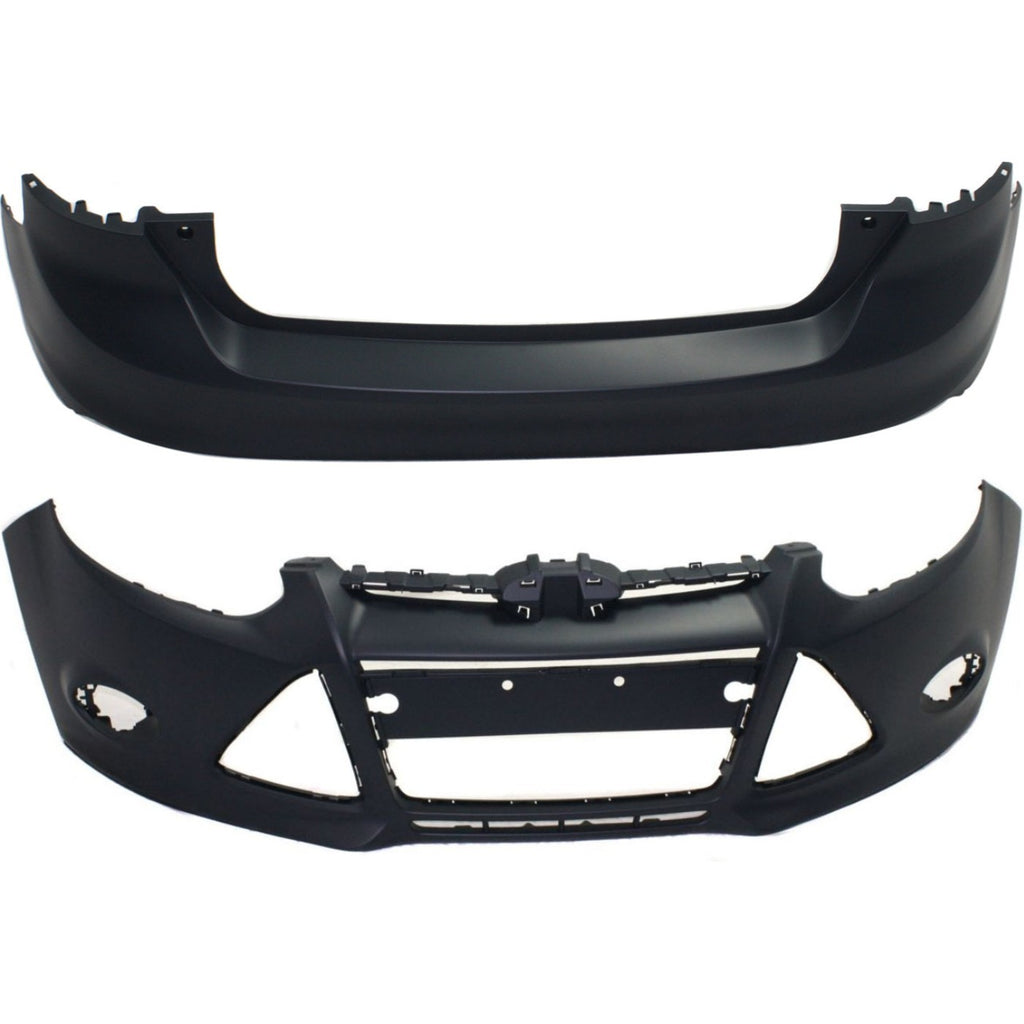 2012-2014 Ford Focus Bumper Cover - CAPA Certified (BM5Z17D957CAPTM)