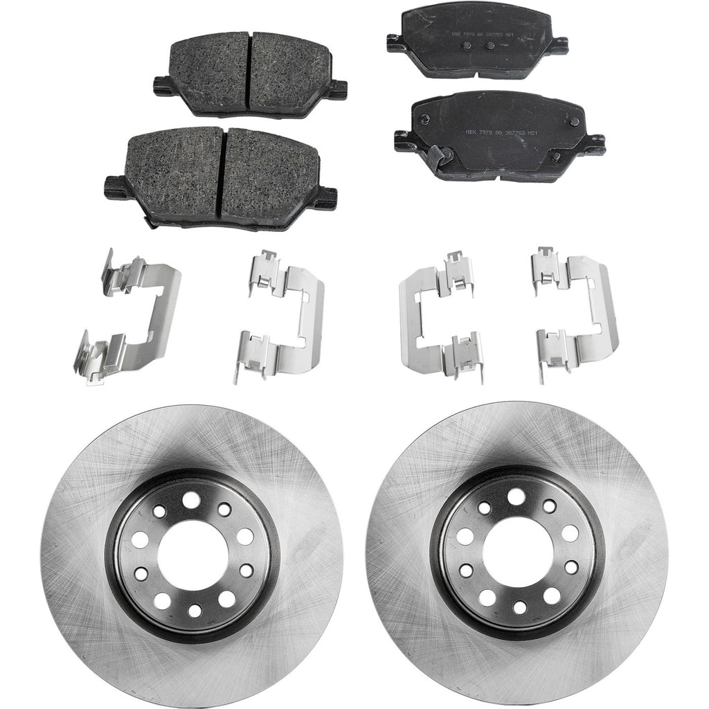 2015-2022 Fiat 500X, Jeep Compass & Jeep Renegade Brake Rotor - Front (68249840AA)
