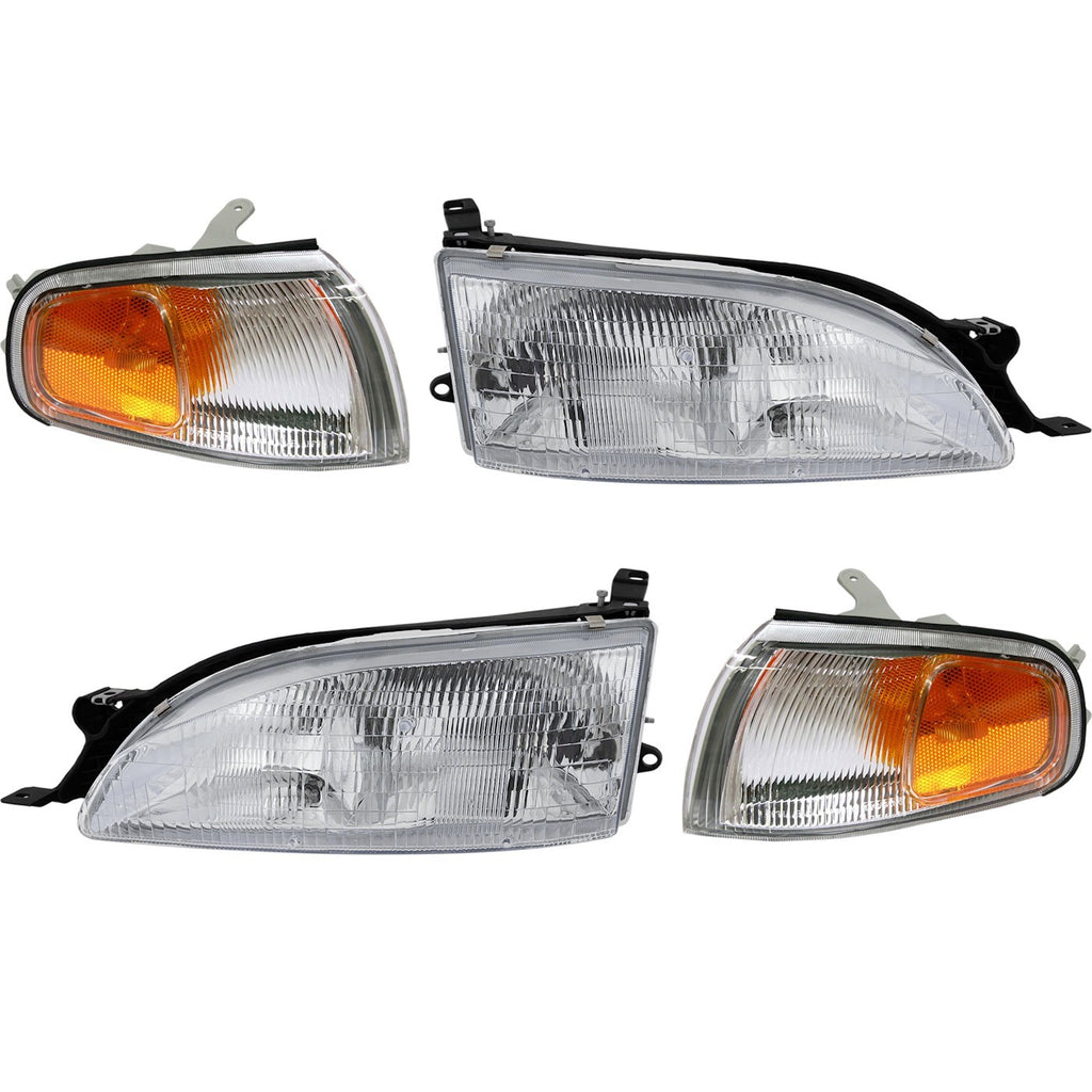 1995-1996 Toyota Camry Headlights - Left & Right (8115006032)