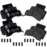 Front Brake Pads Set for Chevy Chevrolet K3500 Truck GMC C3500 1990-1993