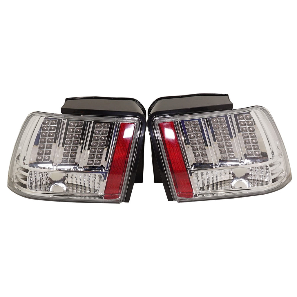1999-2004 Ford Mustang Tail Lights - Driver & Passenger Side (3R3Z13404AA)