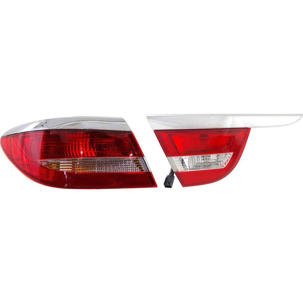 2012-2017 Buick Verano Tail Light - Halogen, Left, Inner (22879048)
