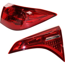 Load image into Gallery viewer, 2017-2019 Toyota Corolla Tail Lights - Halogen, Left &amp; Right, Inner (8155002B10)