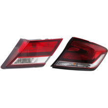 Load image into Gallery viewer, 2013-2015 Honda Civic Tail Light - Halogen, Right, Inner (33500TR0A51)