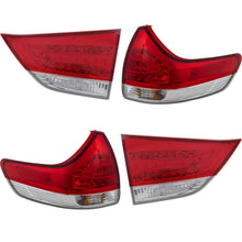 Load image into Gallery viewer, 2012-2014 Toyota Sienna Tail Lights - Halogen, Left &amp; Right, Inner (8155008030)