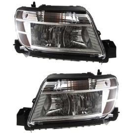 2008-2009 Ford Taurus Headlights - Left & Right Halogen w/Bulbs (SE/SEL)