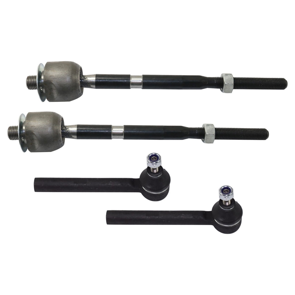 2012-2019 Fiat 500 Tie Rod End - Front Left And Right Inner And Outer (16932018)