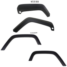 Load image into Gallery viewer, 2007-2018 Jeep Wrangler &amp; Wrangler JK Fender Flare - Set of 4, Left &amp; Right