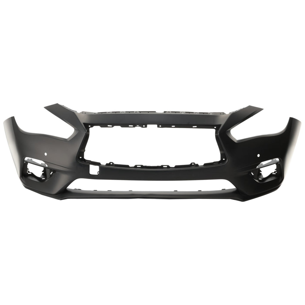 2018-2023 Infiniti Q50 Bumper Cover - Front, Primed (620226HH1H)