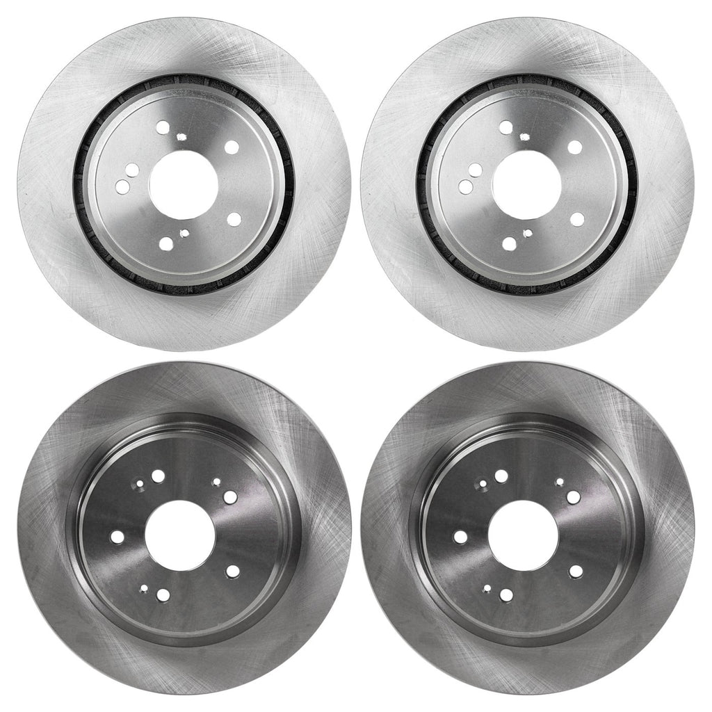 2015-2020 Acura TLX Brake Rotors - Front & Rear (45699)