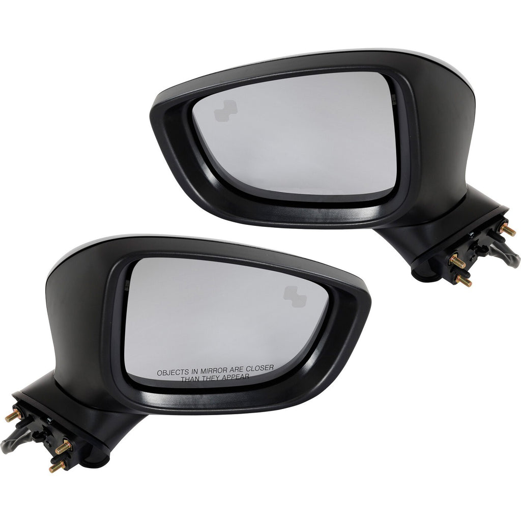 Kool Vue 2016-2023 Mazda CX-5 & CX-9 Mirrors - Driver & Passenger Side (KB8C69121A)