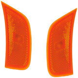 Pair Side Markers Corner Lamp Parking Light Cornerlight Set of 2 for Chevy Tahoe