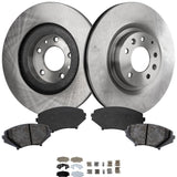 Front Brake Disc Rotors and Pads Kit For Mazda RX-8 2004 2005 2006 2007-2011