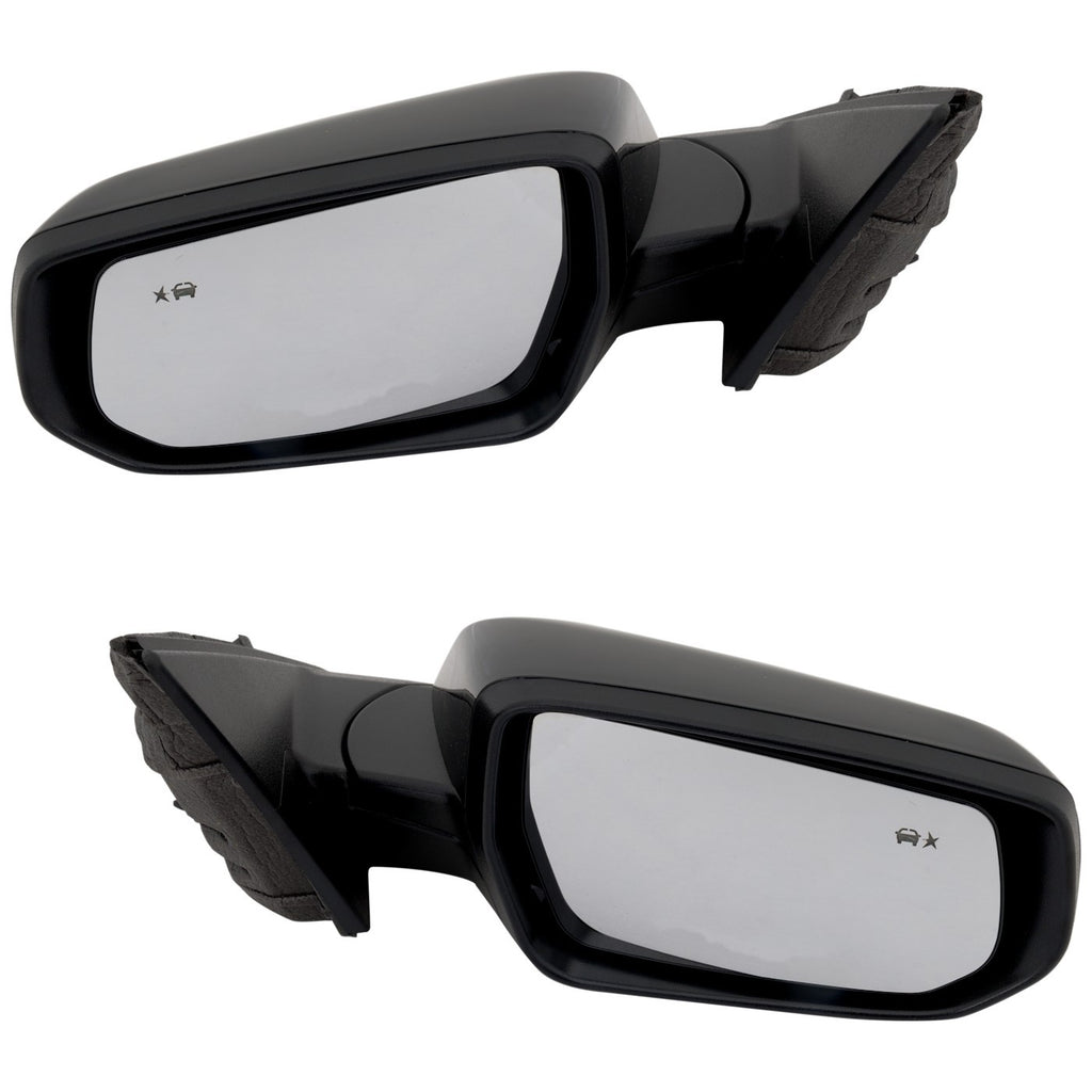 Kool Vue 2019-2022 Chevrolet Malibu Mirrors - Driver & Passenger Side, Heated (84705511PFM)