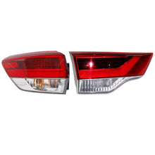 Load image into Gallery viewer, 2017 Toyota Highlander Tail Light - Halogen, Left, Inner (815600E160)