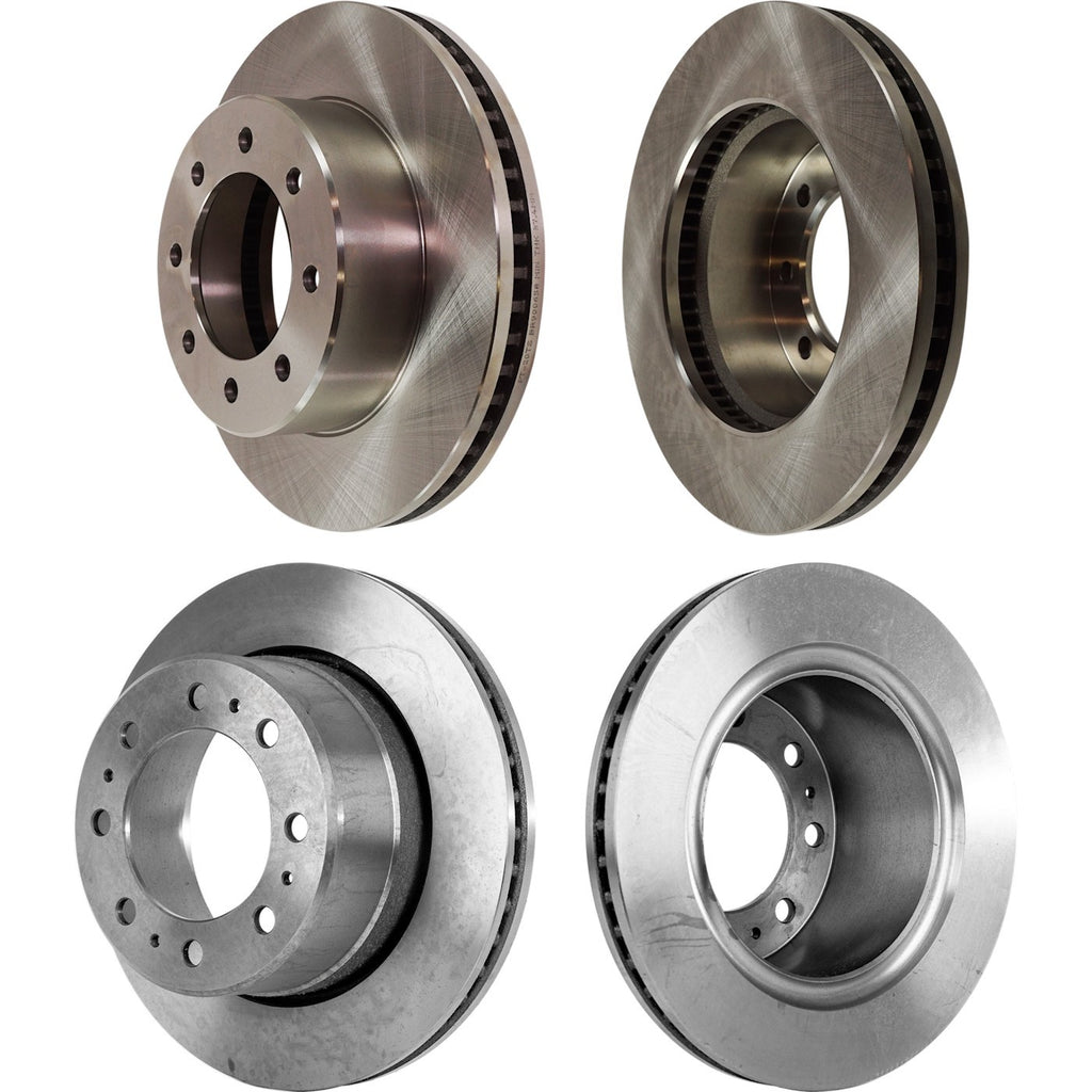 2017-2019 Ram 2500 & 3500 Brake Rotors - Front & Rear (43168)