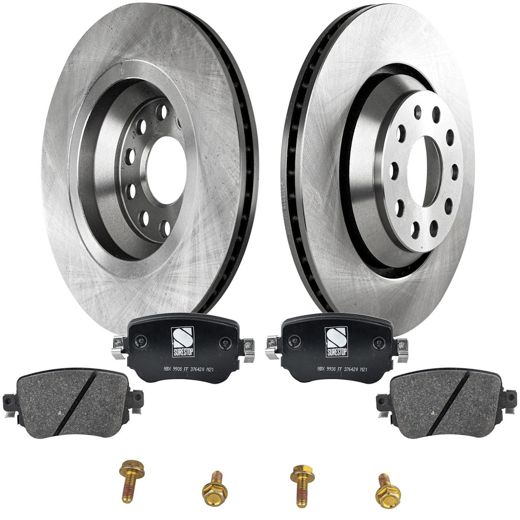 2016-2021 Volkswagen GTI & Golf Brake Rotor - Rear (1K0615601N)