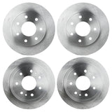 Front and Rear Disc Brake Rotors For 2006-2008 Lincoln Mark LT 4WD 7 Lug