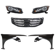 Load image into Gallery viewer, 2011-2012 Honda Accord Grilles - Left &amp; Right, Assembly, Sedan (33100TA0A01)