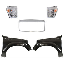 Load image into Gallery viewer, 2011-2016 Ford F-250 Super Duty &amp; F-350 Super Duty Headlights - Left &amp; Right (BC3Z13008E)