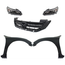 Load image into Gallery viewer, 2013-2015 Honda Accord Headlight - Halogen, 2.4L, Sedan (33100T2AA01)