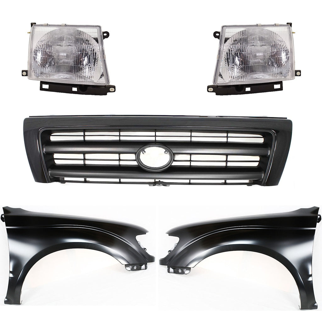 1998-2000 Toyota Tacoma Fenders - Front, Driver & Passenger Side (5381104070)