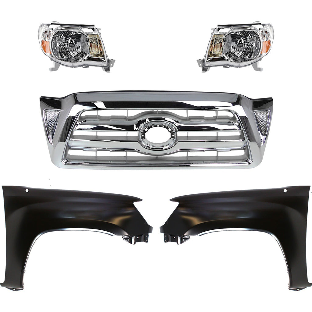 2005-2008 Toyota Tacoma Fenders - Left & Right, RWD (5381204090)