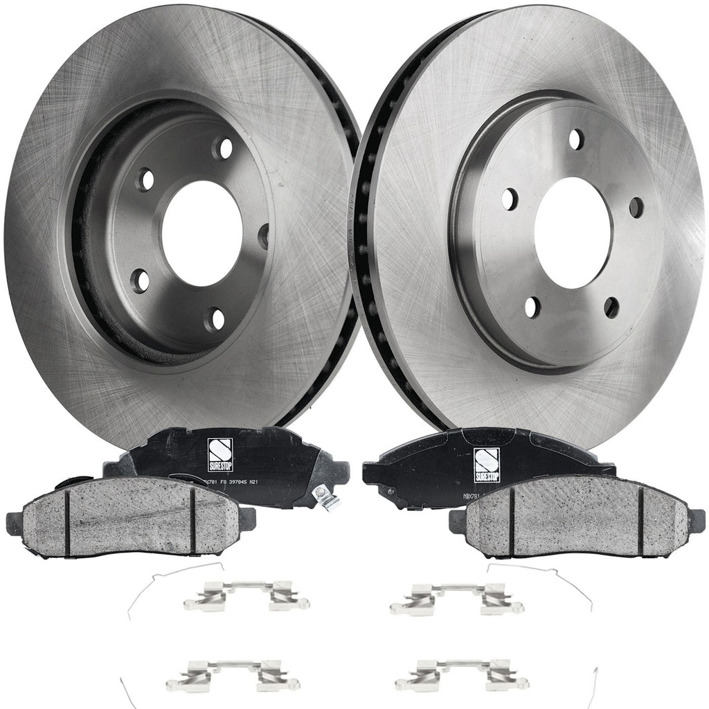 2011-2020 Chevrolet City Express, Nissan LEAF & Nissan NV200 Brake Rotor - Front (44733)