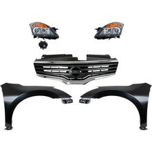 Load image into Gallery viewer, 2007-2009 Nissan Altima Headlights - Halogen, Driver &amp; Passenger Side (26010JA00B)
