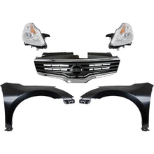Load image into Gallery viewer, 2008-2009 Nissan Altima Grilles - Halogen, Left &amp; Right (26060JB10A)