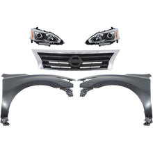 Load image into Gallery viewer, 2013-2015 Nissan Altima Headlights - Halogen, Driver &amp; Passenger Side, Sedan (260103TA9A)