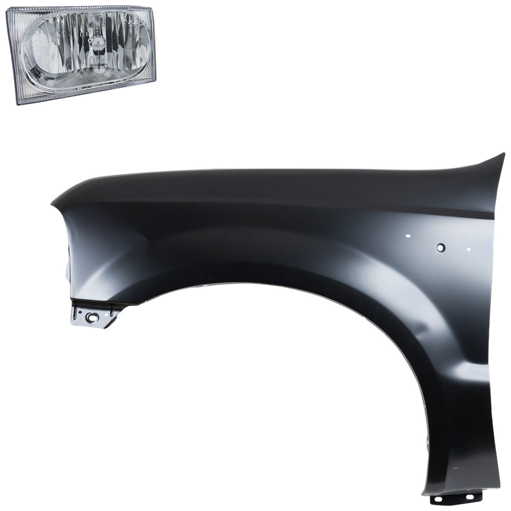 2001-2005 Ford Fender - Front, Left (F81Z16006AA)