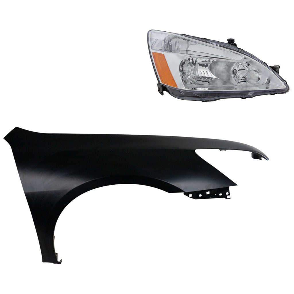 2003-2007 Honda Accord Fenders - Passenger Side (33101SDAA01PFM)