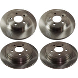 Front and Rear Disc Brake Rotors For 2003-2005 Ford Explorer Sport Trac 4WD