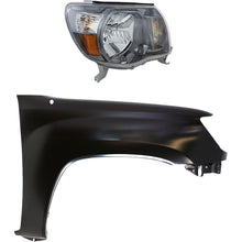 Load image into Gallery viewer, 2005-2011 Toyota Tacoma Fender - Right, w/ Bulbs, CAPA Certified (5381104090)